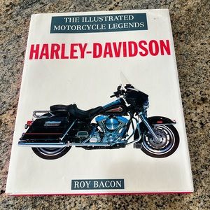 The illustrated motorcycle legends.     Harley-Davidson.